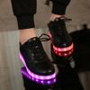 8 Colors LED Luminous Shoes Men Women Unisex Couple Sneakers Fashion Casual Flat Led Shoes for Adults USB Charging Lights Shoes