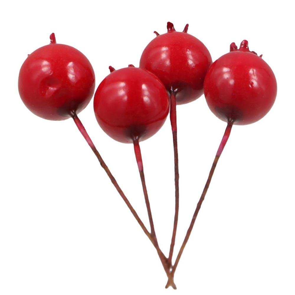 Decor Christmas Red Flower Fake Pomegranate Wedding Decoration Artificial Fruit Simulation Berries