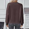 Women's Knitted Sweaters Crewneck Long Sleeve Oversized Pullover Vintage Fall Winter Knitwear