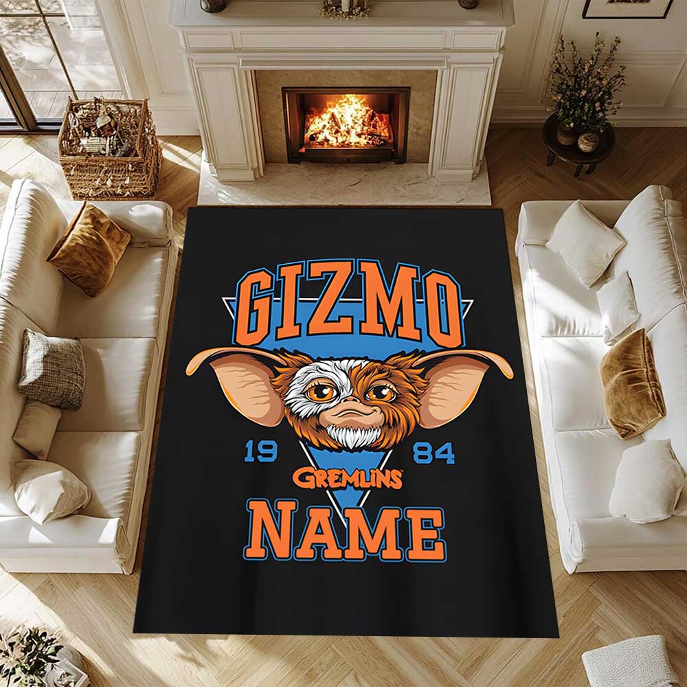 Warner Bros. Works (10) Customize your name rug, office chair cushion, home bedroom living room gift.