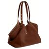 COACH Gramercy 35 solid color, simple and high-end, cowhide, Tote bag, shopping bag, shoulder bag, large size, women's style, warm brown