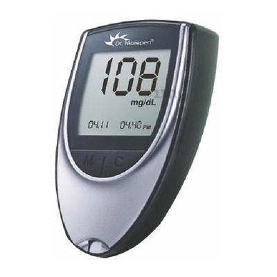 Dr Morepen BG 03 Gluco One Система мониторинга уровня глюкозы Глюкометр с Gluco One BG 03 Уровень глюкозы в крови 25 Тест-полоска