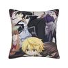 Ozz Manga Pandora Hearts Pillow Cover  Novelty Pillow Case For Sofa Home Decoration Comfy Pillowcases Gift