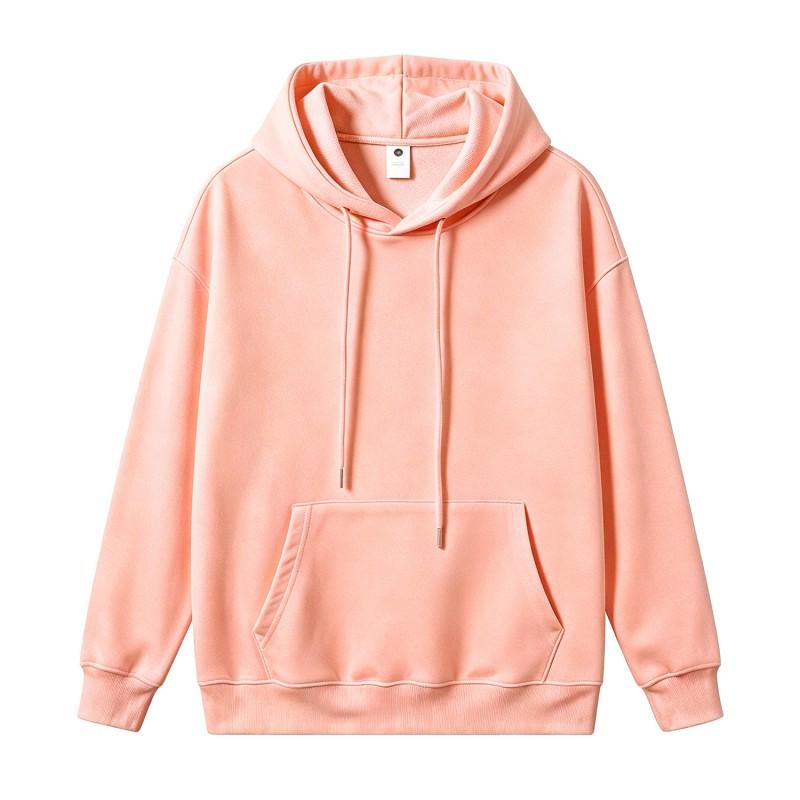 Unisex Oversized Cotton Pullover Hoodie Casual Daily Wear Long Sleeve Sweatshirt Fall