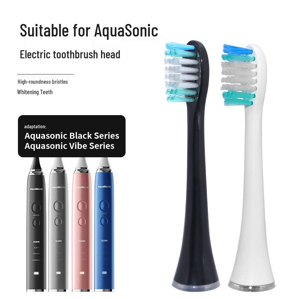 Сменная насадка для электрической зубной щетки AquaSonic - Черная/Серия Vib