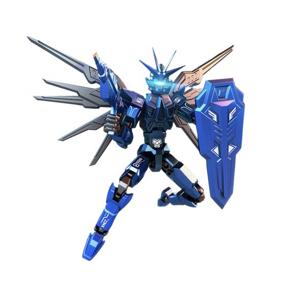 Подвижные суставы Робот Экшн-фигурка с аксессуарами Магнитная 3D-печать