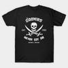 Мужская черная футболка с принтом The Goonies Never Say Die - Est. 1985 - Астория, Орегон Печать на футболке из хлопка с трансферной бумагой без вырезания