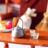 New 1/12 High Quality Dollhouse Miniature Accessories Mini Old-fashioned Kettle Cup Simulation Kettle Dollhouse Decoration