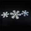 Snowflake Ornaments Christmas Banner Snowflake Garland Party Winter Festival Party Supplies  Party Decoration New Year Party Home Decorat