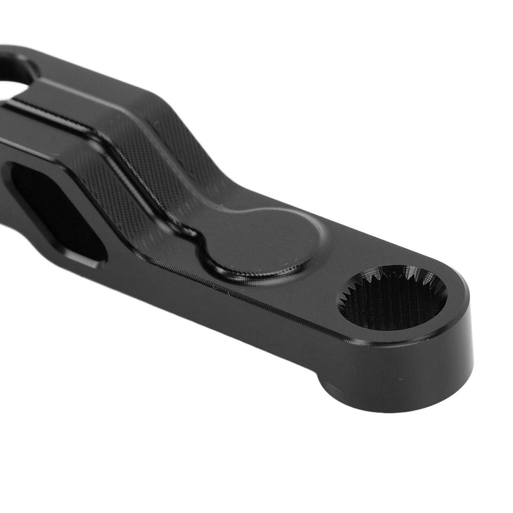 Clutch Arm Extension Lever Bracket for Aluminum Alloy Clutch Arm Lever Bracket for Tenere 700 XTZ700 MT-07 2018-2022, 2019-2024 (Black)