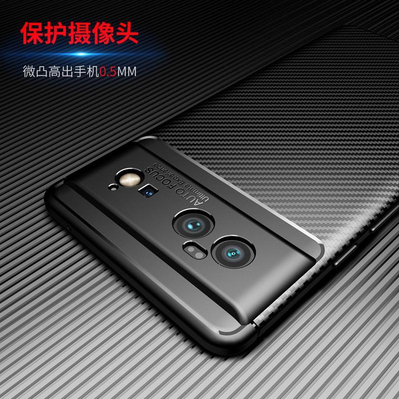 Full Coverage TPU Phone Case Google Pixel 10 Pro With Carbon Fiber Texture Shockproof Anti-Scratch Back Cover
