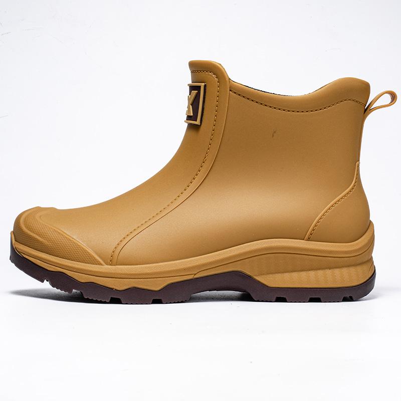 2025 New Design Men Fashionable Outdoor Anti-Slip Waterproof Rain Shoes Rain Shoes