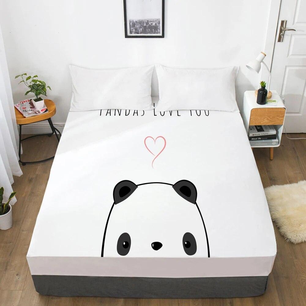 Children Elastic Fitted Sheet Bed Sheet With An Elastic Band Bedding For Kids Baby Child Mattress Cover Single 160x200 Bed Train