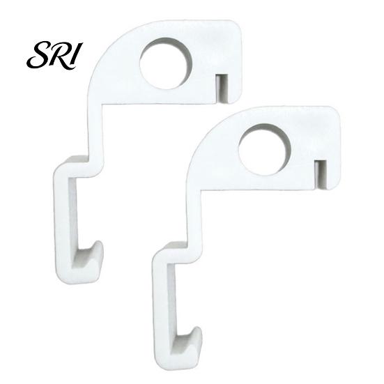 Trash Can Air Circulation 2Pcs Ventilation Clip Kitchen Waste Prevents Lid Damage Odor Easy Snap-On Installation Buffer Anti-scratch
