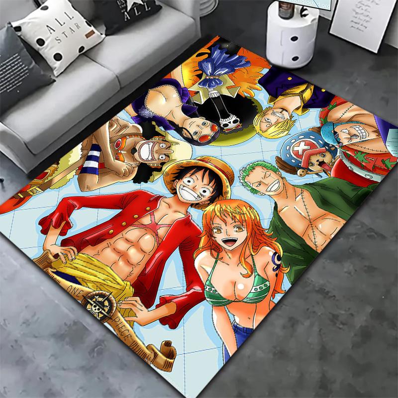 Anime One Piece Carpet Rug For Living Room Bedroom Home Sofa Decoration,kids Play Nonslip Floor Mat