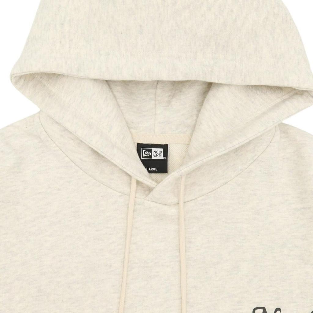 Толстовка-худи New Era с принтом Archive Mix, размер L, цвет овсяный, хлопок, логотип 252,