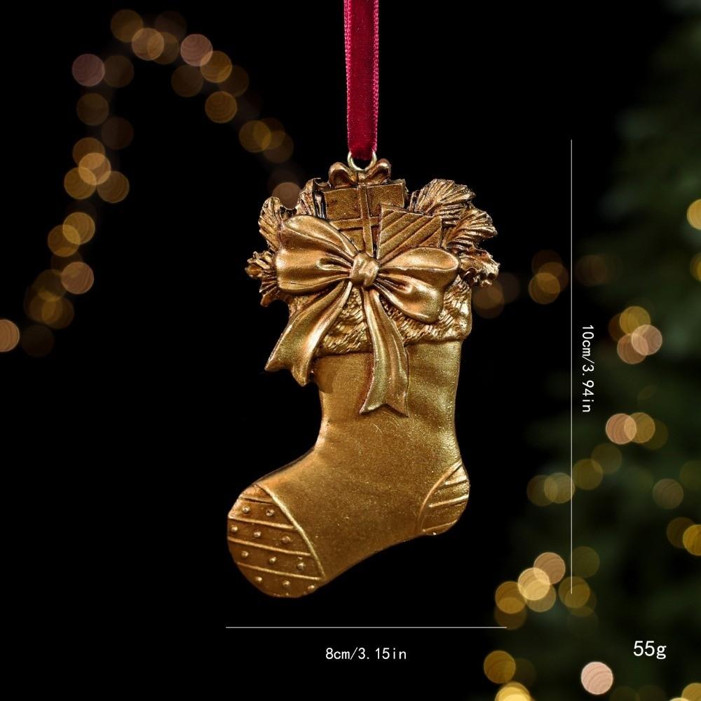 3D Christmas Tree Ornament Resin Xmas Hanging Decoration Christmas Decor Pendant Christmas Decor