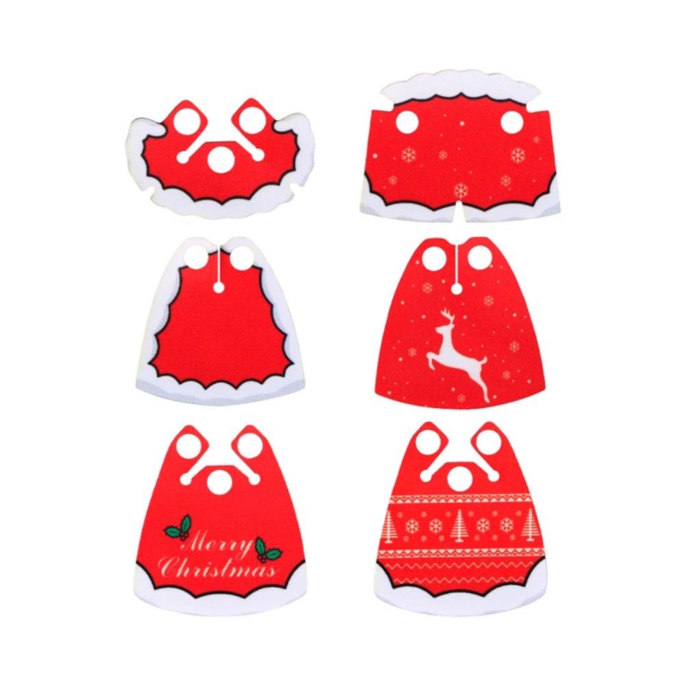 MOC City Christmas Building Blocks Figure Elk Sleigh Tree Garland Cape Coat Fireplace Candy Cane Snack Stand DIY Gift Toys K032