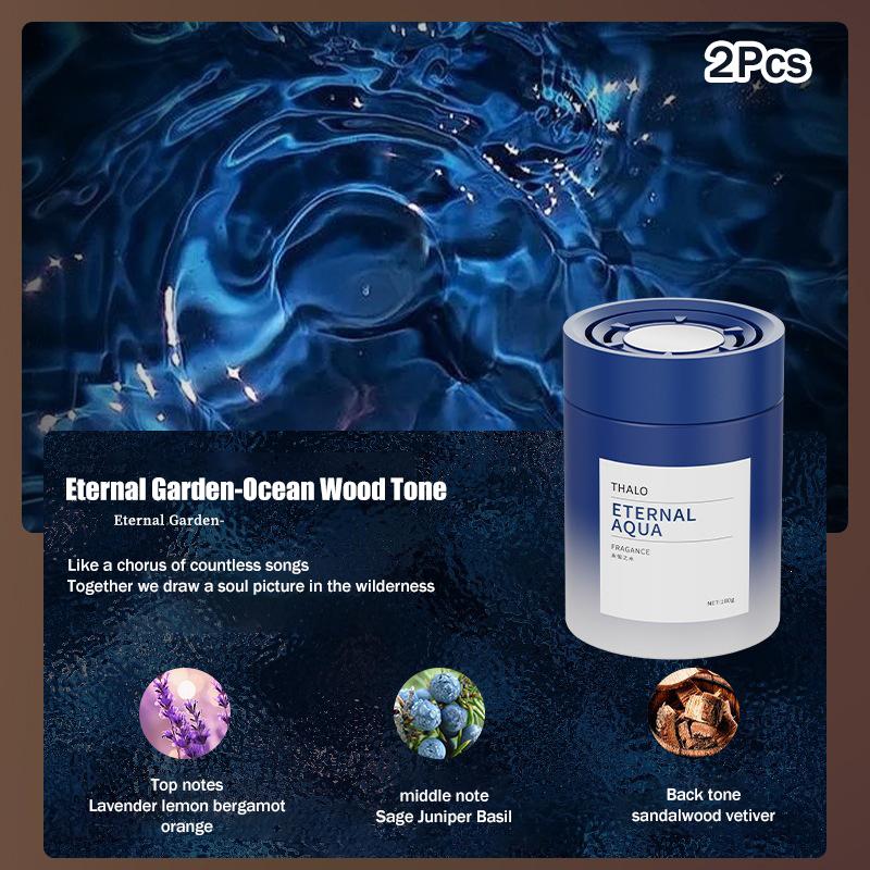 Vehicle Air Freshener Solid Gel Perfume Long Lasting to Eliminate Interior Odor and Improve Scent