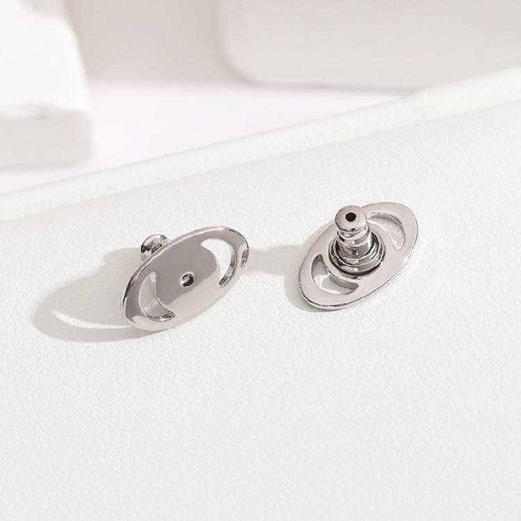 Sophisticated Earring Stabilizer Backs 4pcs Prevent Drooping Heavy Studs Adjustable Support For Sensitive Ears