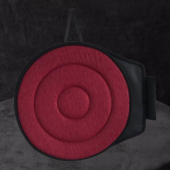 Подушка для сиденья с поворотом на 360 градусов, износостойкая, дышащая ткань, нескользящая, круглая, вращающаяся, подушка для автомобильного сиденья