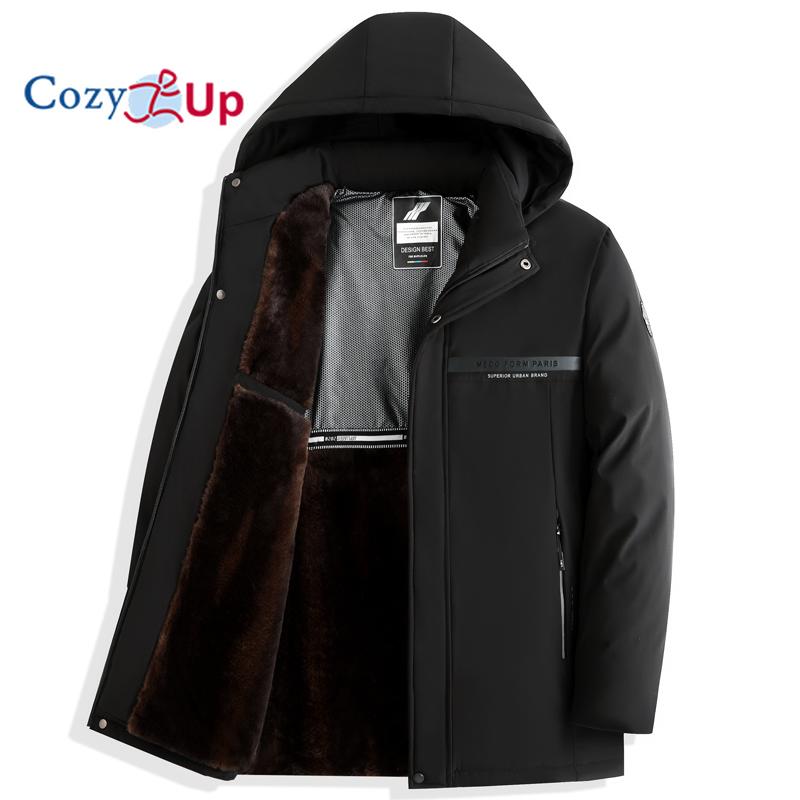 Cozy Up Мужская парка для тяжеловесов