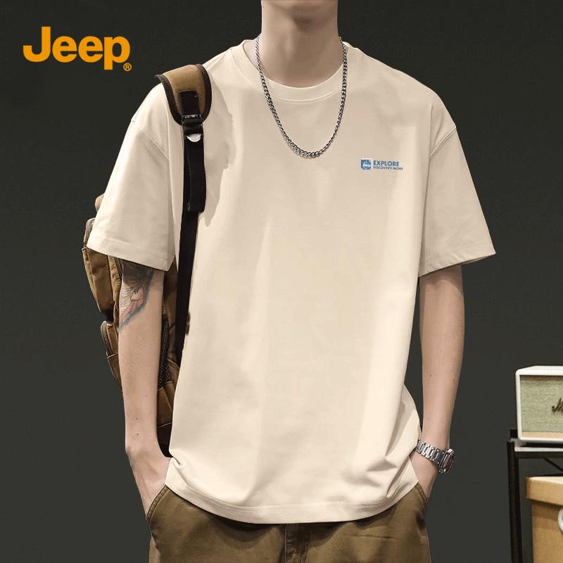 Jeep Мужская футболка с коротким рукавом