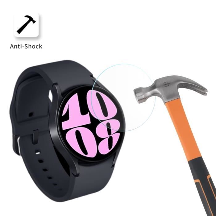 Закаленное Стекло для Samsung Galaxy Watch 6 40мм [Набор из 2 шт.] Защитная Пленка на Экран Часов Антицарапина Phonillico®