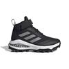 New Adidas Fortarun All Terrain K Anti Slip Wear Resistant Mid Top Kids' Running Shoes Black Gray Kids' GZ0165