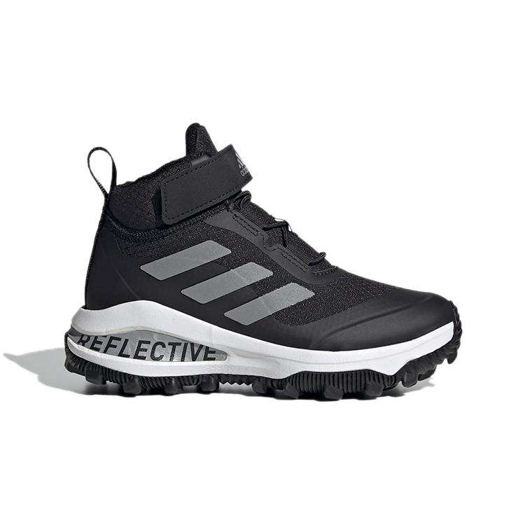 New Adidas Fortarun All Terrain K Anti Slip Wear Resistant Mid Top Kids' Running Shoes Black Gray Kids' GZ0165