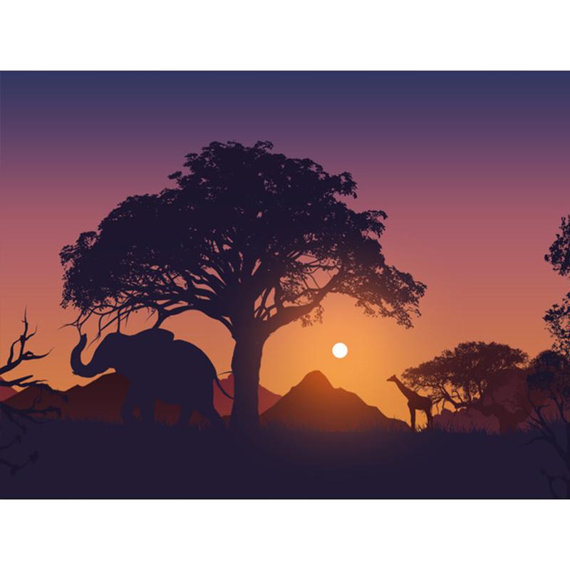 Diamond Painting Dandelion Full Square Mosaic Art Sunset Diamond Embroidery Landscape Picture of Rhinestone Home Decor