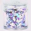 1 Box Mixed Size Colorful Round Nail Sequin Flake Slice Nail Decoration