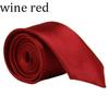 Мужской однотонный узкий галстук гладкий для мужчин новый продукт формальный полиэстер повседневный ручной галстук свадебные костюмы креативные подарки