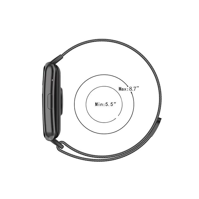 20 мм 22 мм ремешок для часов для Samsung Galaxy watch 7/FE/5 pro/6/4/Classic Миланская петля Браслет ремешок для Huawei gt 2 3 4 5 6 pro