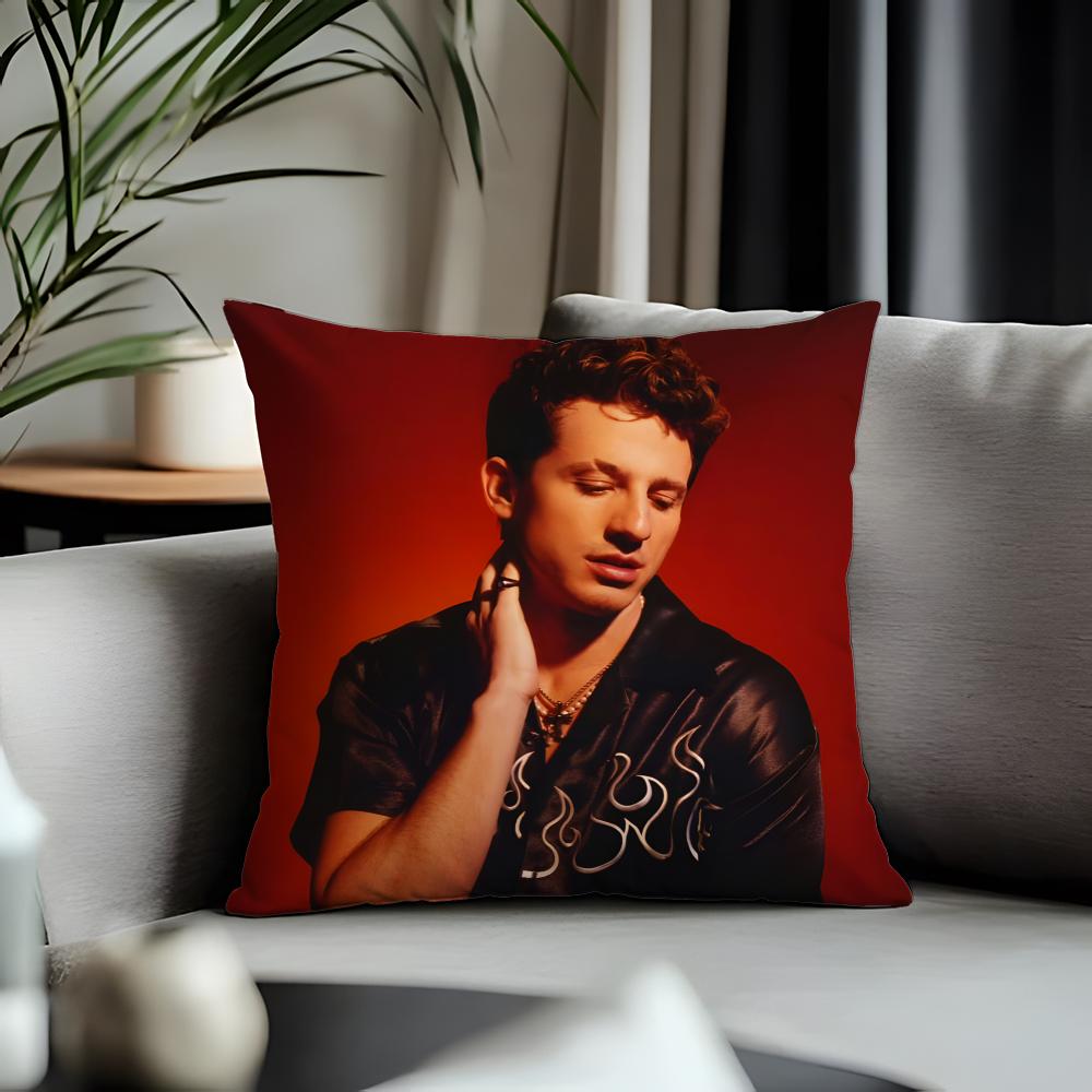 Trending CCharlie Puthed Cushion Cover Antidustmite Pillowcase Invisible Zipper Silky Short Plush Sofa Cushion Cover
