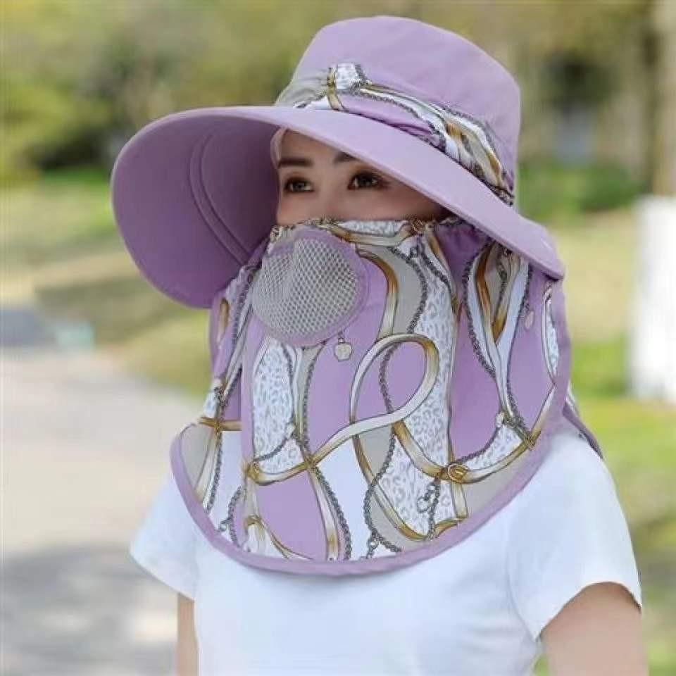 Womens Sun Hat With Wide Brim And Neck Shield For Spring And Summer Outdoor Wear