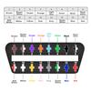 16-контактный DIY 30 см OBD2 Автомобильный удлинительный кабель Полностью female-male-female Автомобильный Диагностический инструмент Сканер OBDII Разъем Кабель