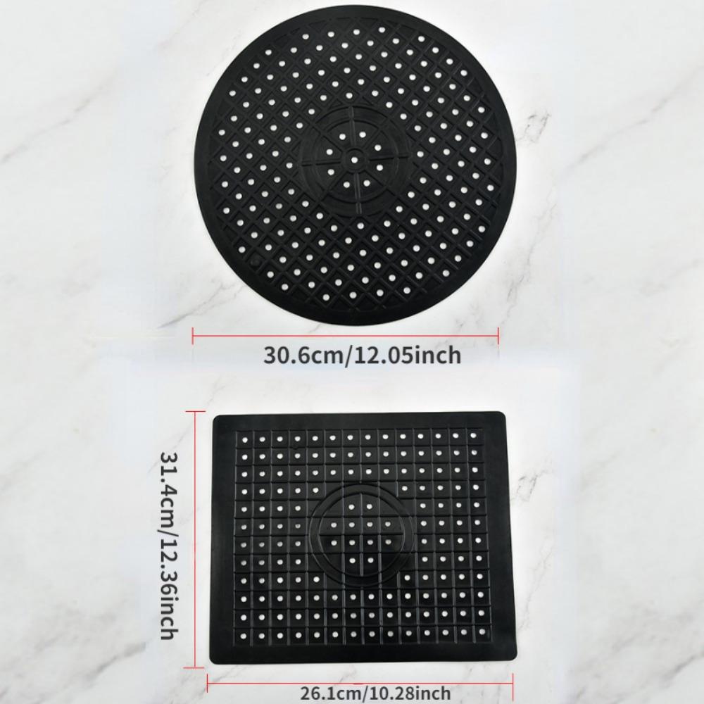 Квадратный подстаканник Сливной коврик Круглый подстаканник Сливной коврик Коврик для посуды Сливной коврик Коврик для раковины