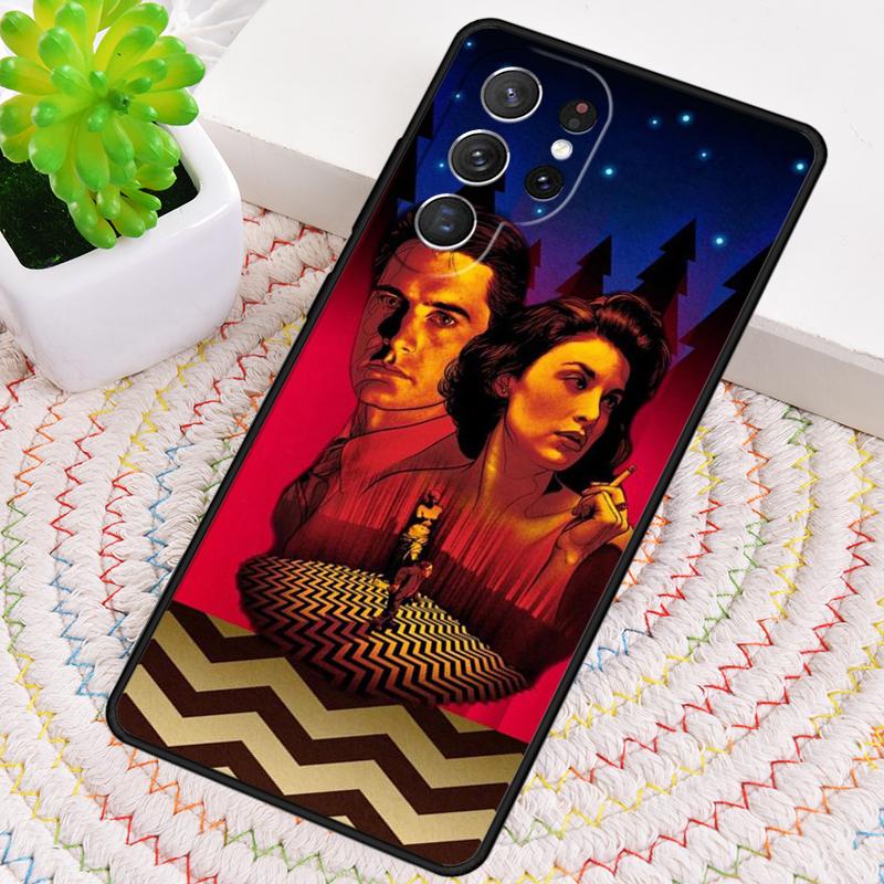 Чехол для телефона из ТПУ с изображением сериала Твин Пикс для Samsung Galaxy note 10 pro S26 S25 S24 S23 S22 Ultra Plus S21 FE S20 Ударопрочный чехол