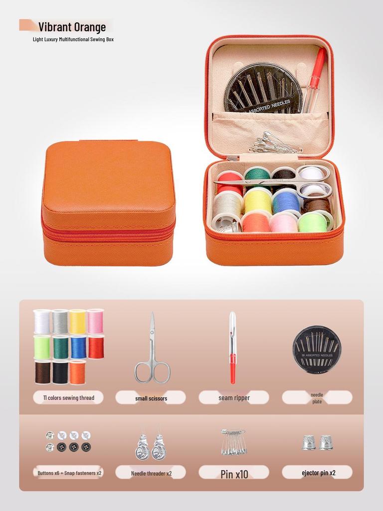 High-Quality Portable Needle & Thread Sewing Kit: Practical Mini Set for Home or Dormitory Mending