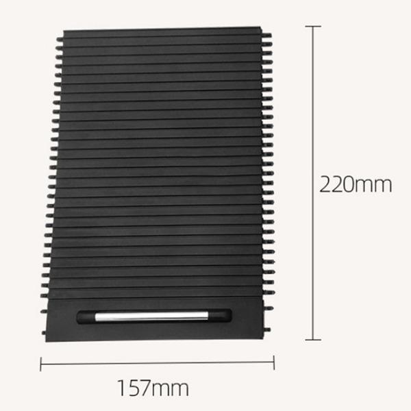 Бежевый держатель для рулонных штор с роликами из АБС-пластика для консоли автомобиля Great Wall