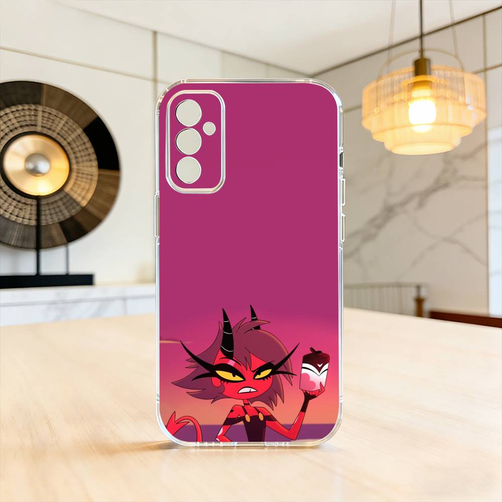 H-Helluva Boss M-Millie Phone Case Transparent Silicone Soft For SamsungA10,12,20,21S,30,31,40,50,51,52,70,71