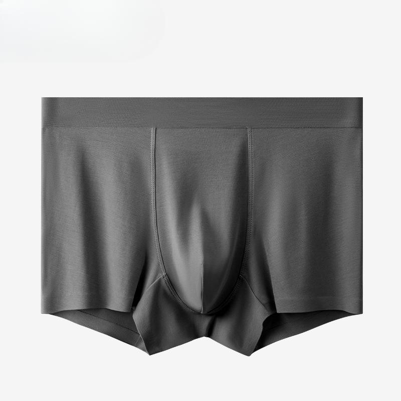 Мужское нижнее белье из чистого хлопка с антибактериальной внутренней частью, дышащее, однотонное, для мальчиков, для молодых мужчин, со средней посадкой