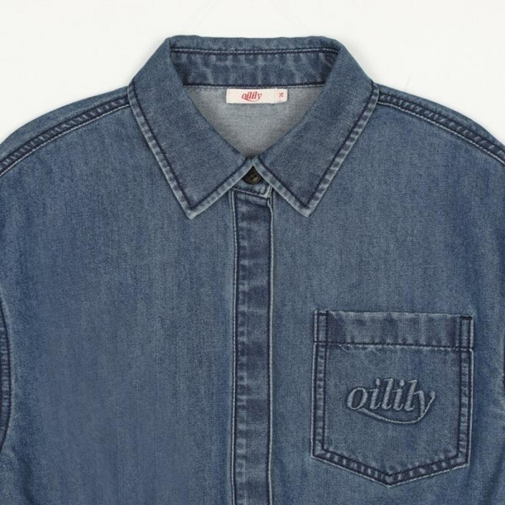Oilily Однотонная блузка Owhsgbl038