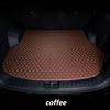 Sinjayer Car AUTO Trunk Mat ALL Weather Tail Boot Luggage Pad Carpet Flat Side Cargo Liner Cover For ChangAn CS85 Couple