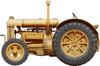 MiniArt 1/35 Стандартный оранжевый трактор общего назначения Land Utility Tractor N 1939 года Пластиковая модель в наборе MA38098 (Диорама)