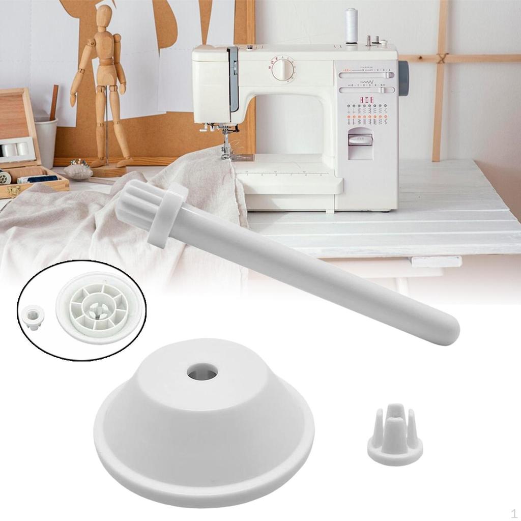 3Pcs Spool Pin Cap Set Sewing Thread Rack Holder Auxiliary Replacement