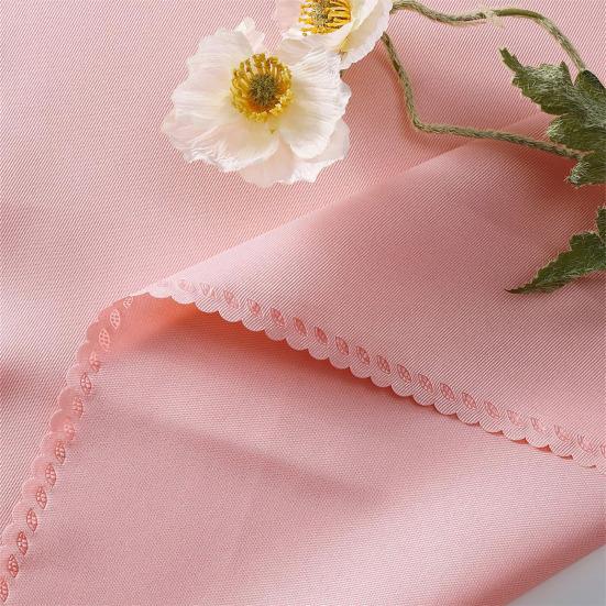 Napkin Cloth Lace Trim Reusable Square Napkin Fabric Outdoor Events Weddings Parties Banquets Buffets Home Decor