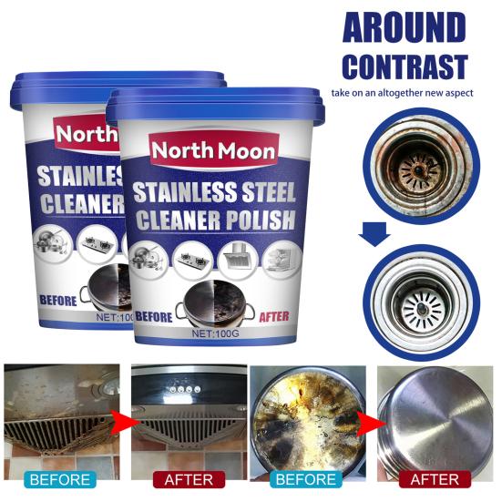 Многофункциональный чистящий крем, устойчивый к атмосферным воздействиям, полезное средство для очистки посуды от ржавчины