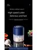 Compact Electric Garlic Grinder & Baby Food Processor - Multifunctional Kitchen Tool for Garlic Paste and More